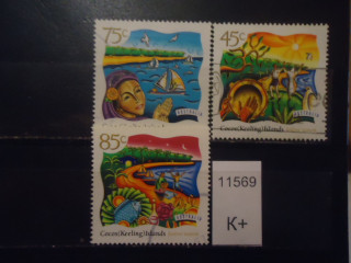 Фото марки Кокосовые острова