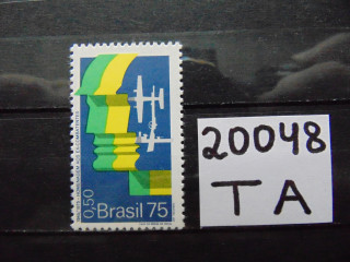Фото марки Бразилия марка 1975г **