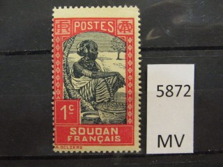 Фото марки Франц. Судан 1931г *