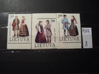Фото марки Литва 1992г серия **