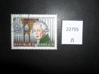 Фото марки Австрия 1986г