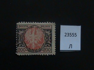 Фото марки Польша 1921г *