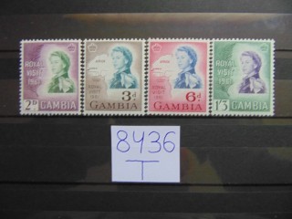 Фото марки Британская Гамбия серия 1961г **