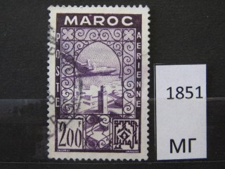 Фото марки Марокко 1952г