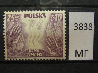 Фото марки Польша 1938г *