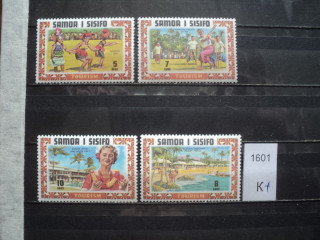 Фото марки Самоа и Сисифо 1971г **