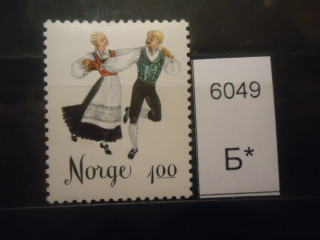 Фото марки Норвегия 1976г **