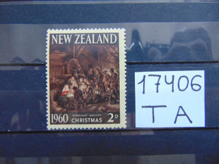 Фото марки Новая Зеландия марка 1960г **