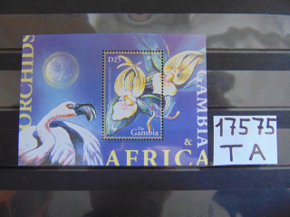 Фото марки Гамбия блок 2001г **