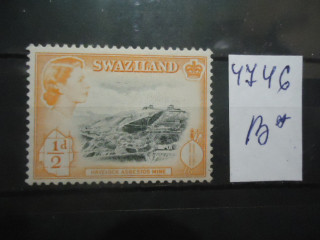 Фото марки Брит. Свазиленд 1956г **
