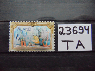 Фото марки Аландские Острова марка 2007г **