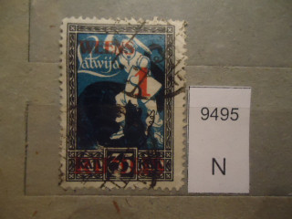 Фото марки Латвия 1920-21гг
