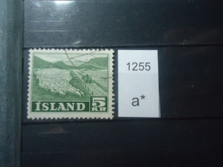 Фото марки Исландия 1950г
