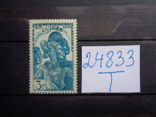 Фото марки Французская Гвинея 1938г **