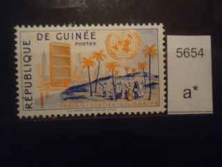 Фото марки Франц. Гвинея 1959г **