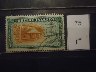Фото марки Токелау острова 1948г