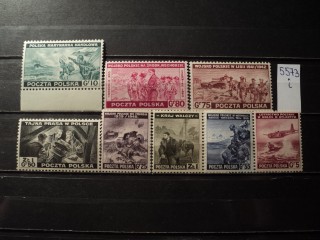 Фото марки Польша серия 1943г **