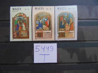 Фото марки Мальта серия 1983г **