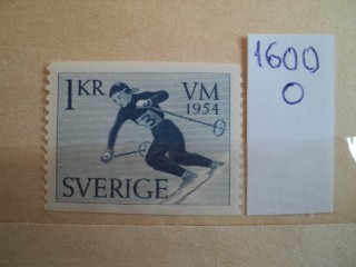 Фото марки Швеция 1954г **