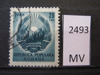 Фото марки Румыния 1950г