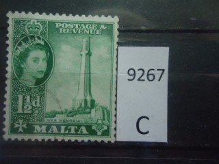 Фото марки Мальта 1956г