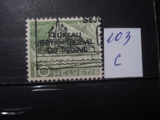 Фото марки Швейцария 1930г