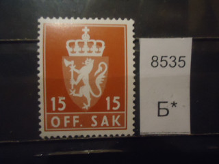 Фото марки Норвегия 1972г **