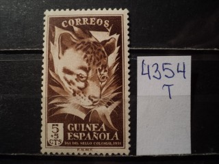 Фото марки Испан. Гвинея 1951г *