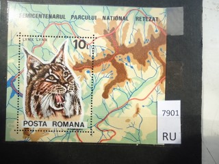 Фото марки Румыния 1985г блок **