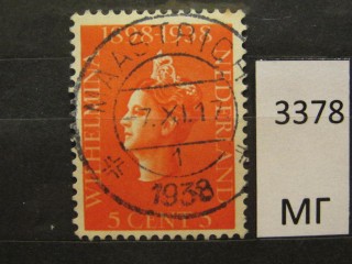 Фото марки Нидерланды 1938г