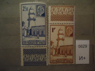 Фото марки Франц. Сомали 1941г серия **