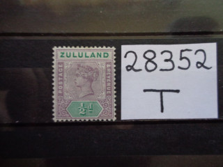 Фото марки Британский Зулуленд 1894г *