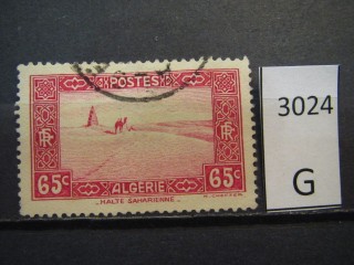 Фото марки Алжир 1937г