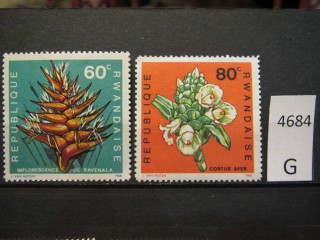 Фото марки Руанда 1968г