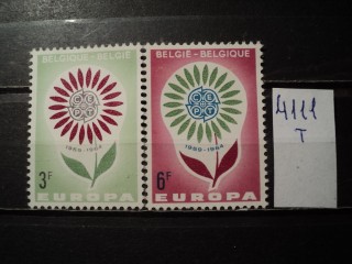 Фото марки Бельгия серия 1964г **