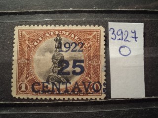 Фото марки Гватемала 1922г *