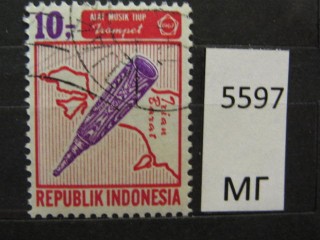 Фото марки Индонезия 1967г