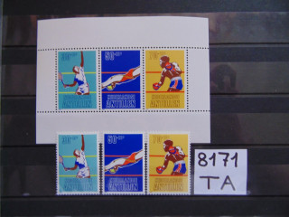 Фото марки Голландские Антильские Острова блок+серия 1981г **
