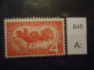 Фото марки США 1958г **