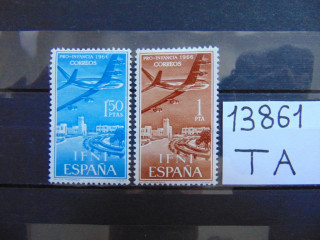 Фото марки Испанская Ифни 1966г **