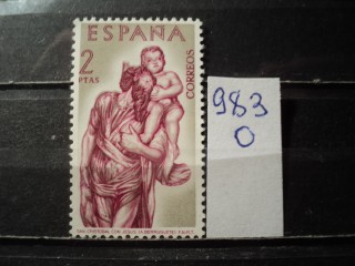 Фото марки Испания 1962г **