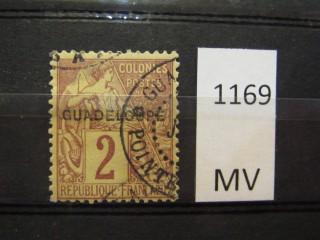 Фото марки Франц. Гваделупа 1891г