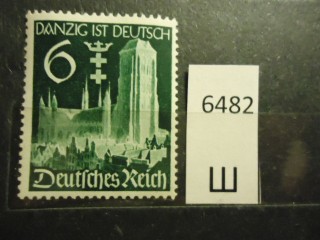 Фото марки Германия Рейх 1939г **