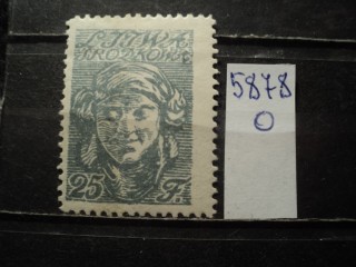 Фото марки Литва 1920г *