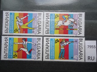 Фото марки Болгария 1989г серия **