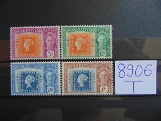 Фото марки Британский Маврикий серия 1948г **