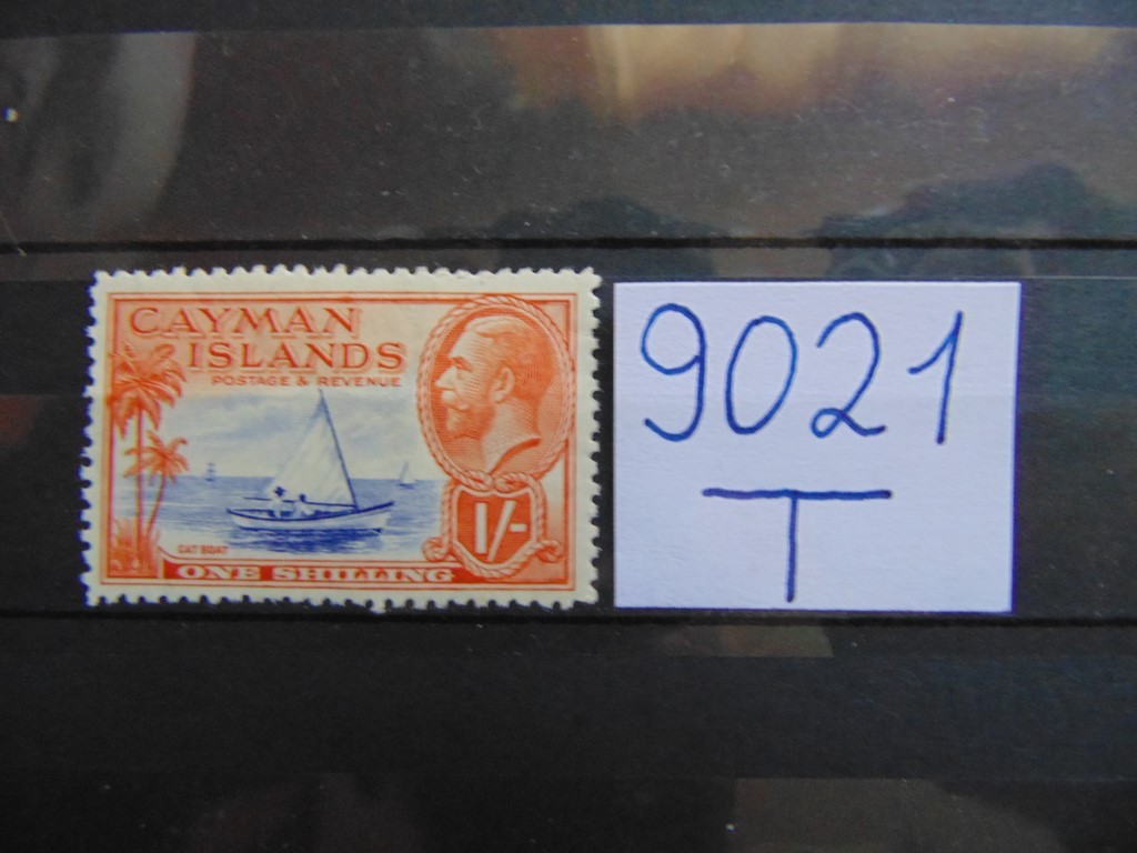 Фото марки Британские Каймановы острова 1935г *