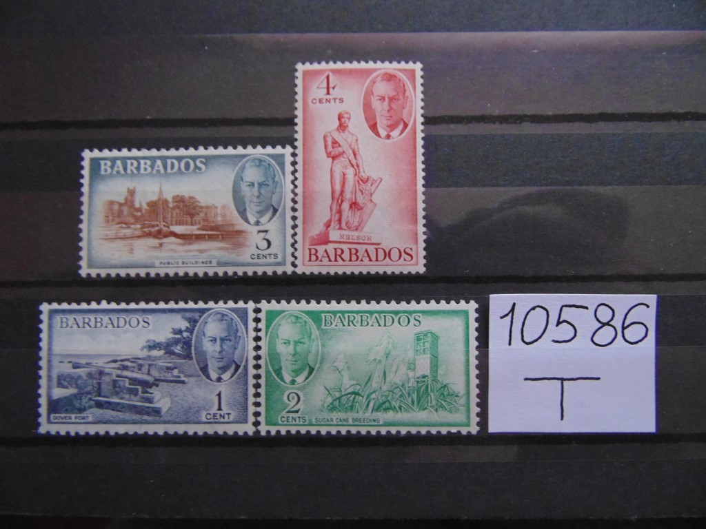 Фото марки Британский Барбадос 1950г *