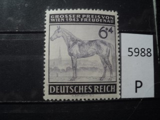 Фото марки Германия Рейх 1943г **