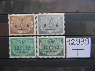 Фото марки Германская оккупация Польши 1940г **